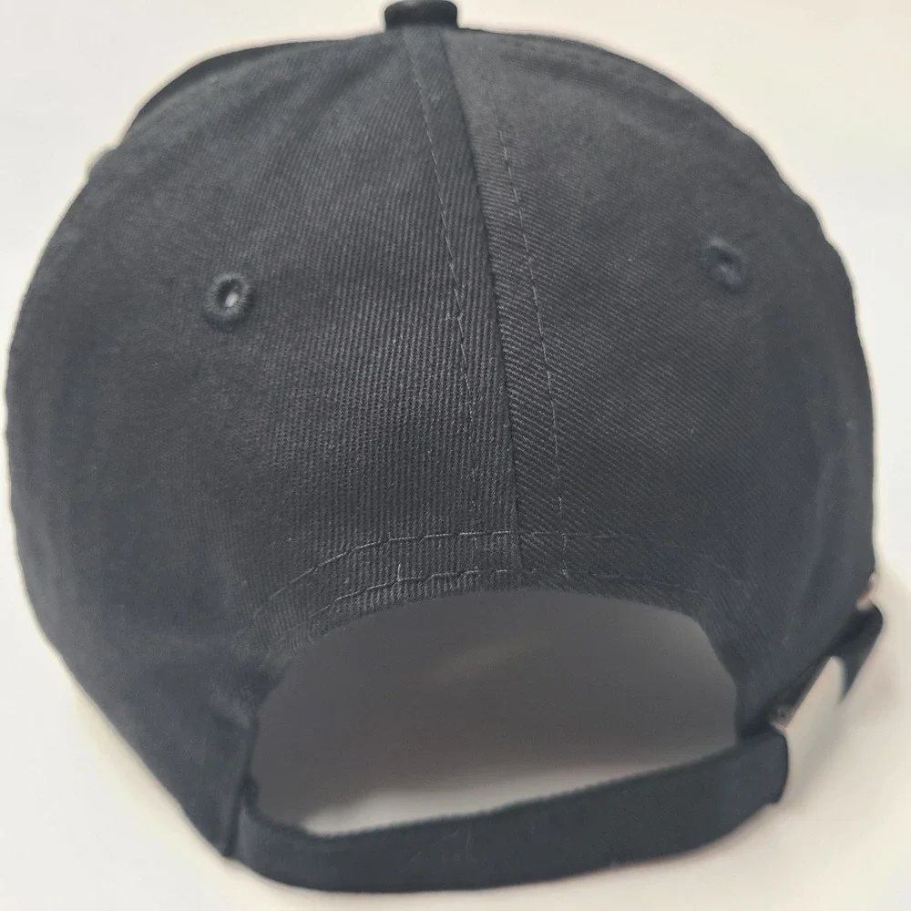 Jim Beam Hat Strapback Black Bourbon Whiskey Advertising Promo Casual Cotton Men